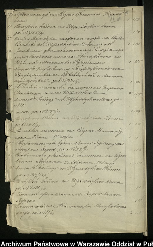 image.from.unit.number "O urządzaniu chłopów byłej rządowej wsi Słup, Smolewo i folwarku Fiedorow w gminie Szulborze Koty"