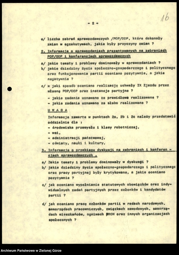 image.from.unit.number "Teleksy z KW do KC, styczeń - maj 1985"