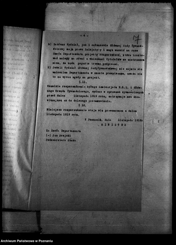 Obraz 11 z jednostki "Dekrety ministra, kopie"