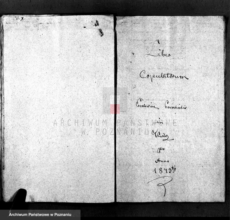 Obraz 16 z jednostki "Libri tres baptisatorum, copulatorum et mortuorum"