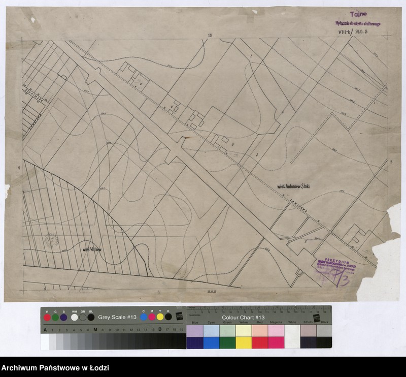Obraz 1 z jednostki "Plan m. Łodzi 1:2000. Sekcja NO5"
