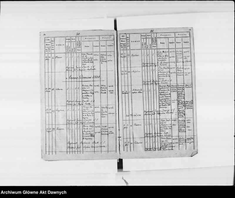 image.from.unit.number "Parafia: Podkamień Brodzki. Dekanat: Brody. Księga metrykalna urodzeń tylko dla wsi Czernica."