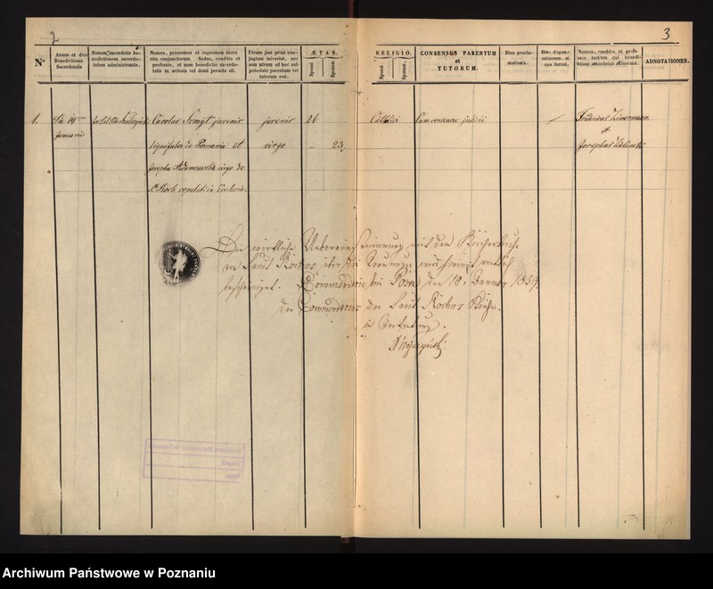 Obraz 4 z jednostki "Duplicat von den Trauungen"