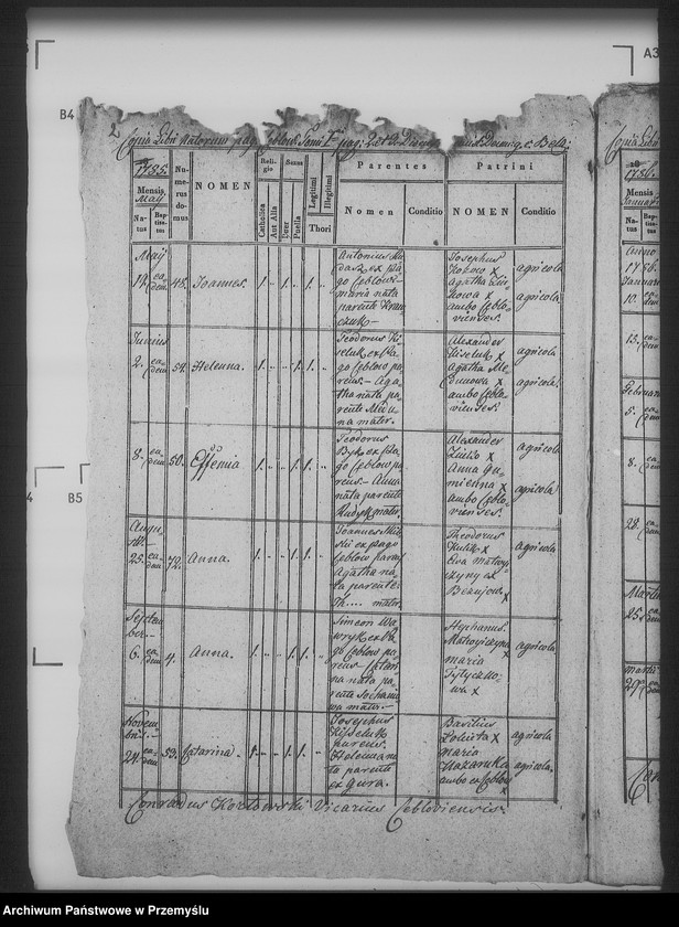 image.from.unit.number "[Kopie ksiąg metrykalnych parafii Żużel z filią Cebłów (dekanat Bełz)]"