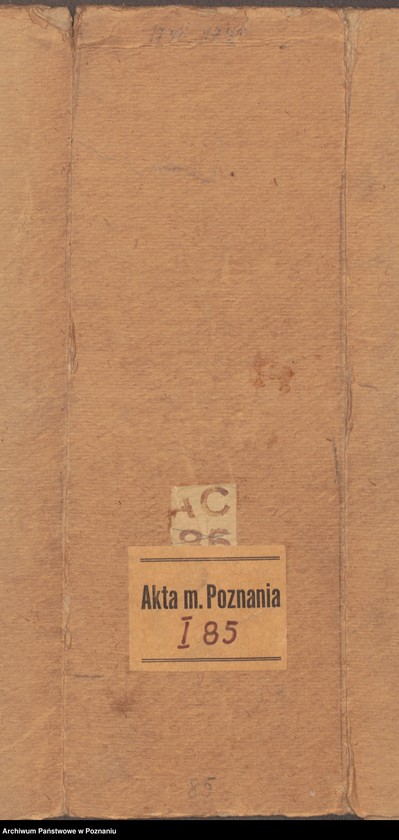 Obraz 2 z jednostki "Liber actorum officii consularis civitatis Posnaniae.  Protocollum anni 1738, tum 1739 et 1740."