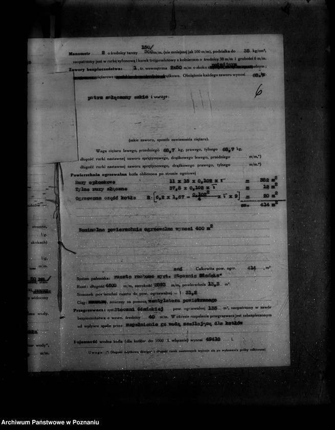 Obraz 11 z jednostki "Cukrownia w Szamotułach nr woj. kotła 6076"