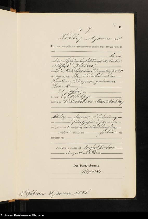 image.from.unit.number "Sterbe-Neben-Register Nr 1-171"