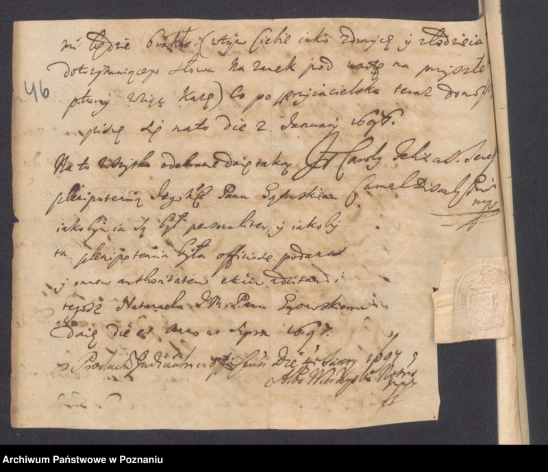 Obraz 8 z jednostki "Acta officii consularis civitatis Posnaniae."