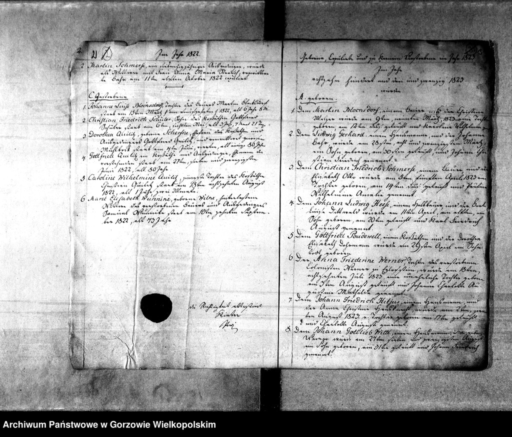 image.from.unit.number "Duplikate der Kirchenbücher von der Parochie Kernein (Karnin)"