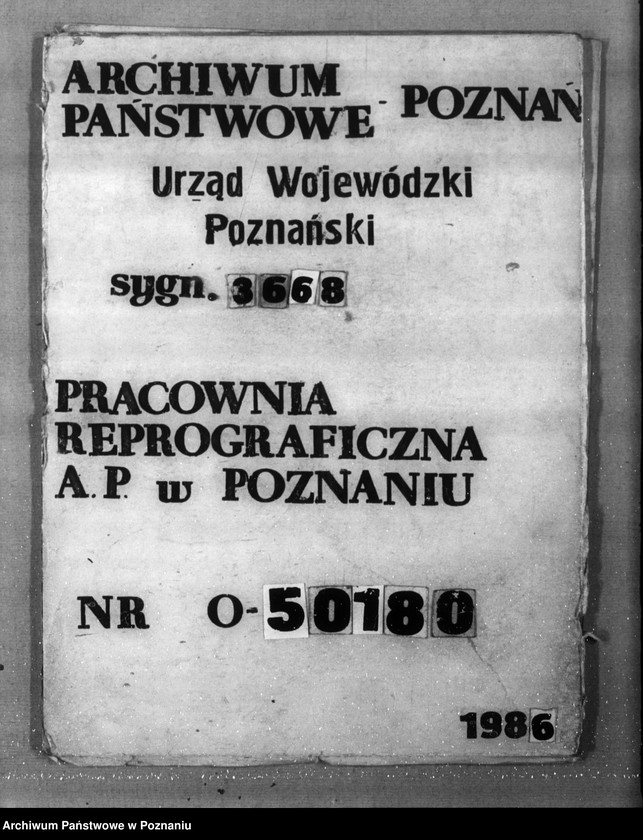 Obraz 1 z jednostki "Program gospodarczy lasu Strzyżewo w powiecie nowotomyskim 1934-1944"