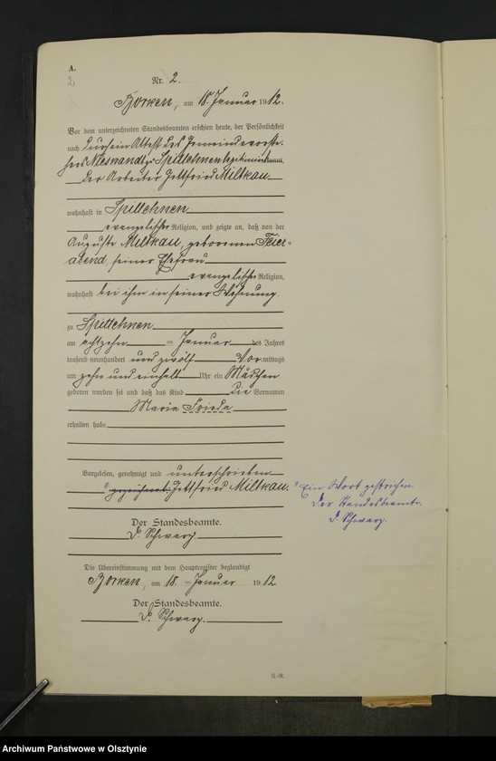 image.from.unit.number "Geburts-Neben-Register Nr 1 - 28 [Księga urodzeń wtóropis]"