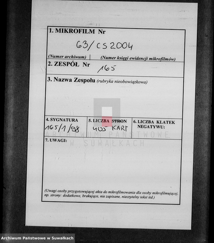 image.from.unit.number "[Duplikat akt urodzeń wyznania rzymskokatolickiego parafii w Suwałkach]"