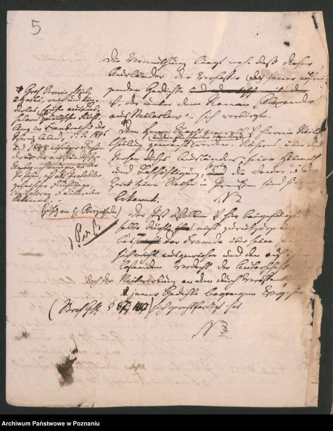 Obraz 8 z jednostki "A. betr. Karl Jacob, Literat aus Płock"