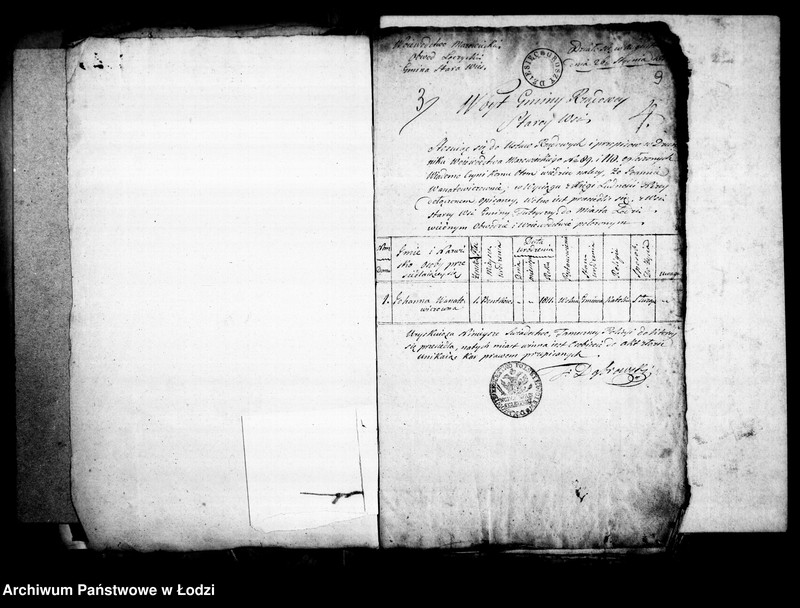 Obraz 12 z jednostki "Akta zawierające świadectwa przesiedleń"