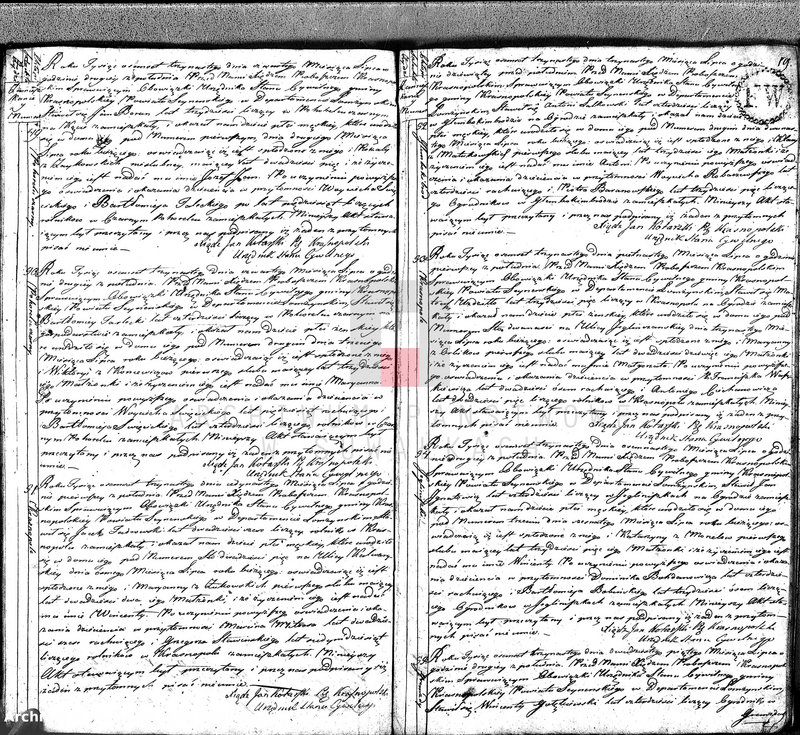 image.from.unit.number "Akta Cywilne Urodzonych Gminy Krasnopolskiey Pttu Seyneńskiego Depptu Łomżyńskiego 1813 R."