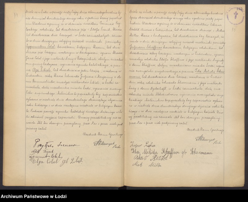 Obraz 20 z jednostki "Akta małżeństw"