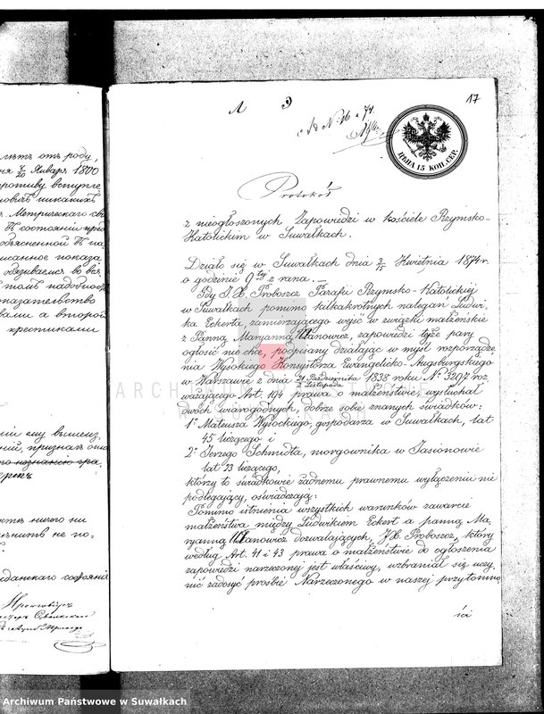image.from.unit.number "[Dowody do akt małżeństw za rok 1874]"
