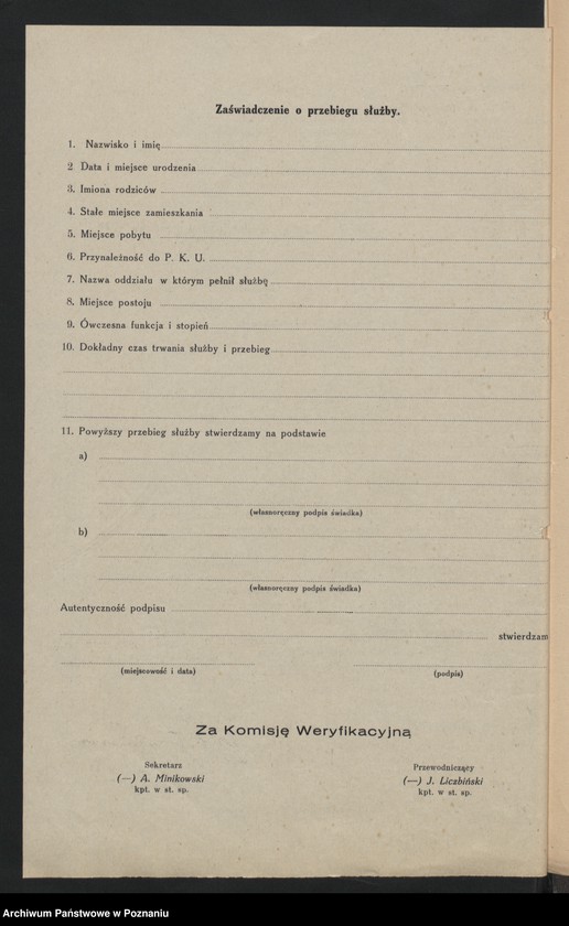 Obraz 13 z jednostki "Okólniki własne Zarządu Głównego Związku Powstańców Wielkopolskich."