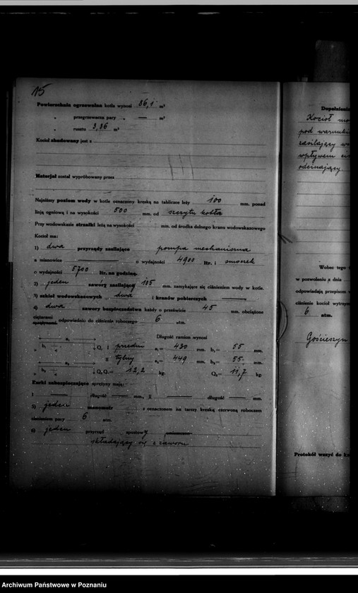 Obraz 20 z jednostki "Gorzelnia Majętności Gościeszyn powiat wolsztyński własność Hr Z. Kurnatowskiego nr woj. kotła 4958"