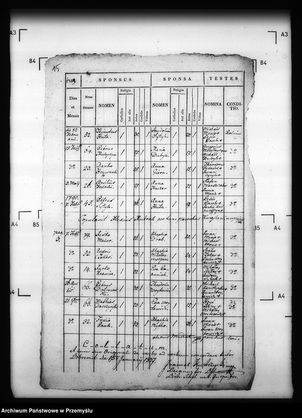 image.from.unit.number "[Kopie ksiąg metrykalnych parafii Kwaszenina z filią Arłamów (dekanat Dobromil)]"