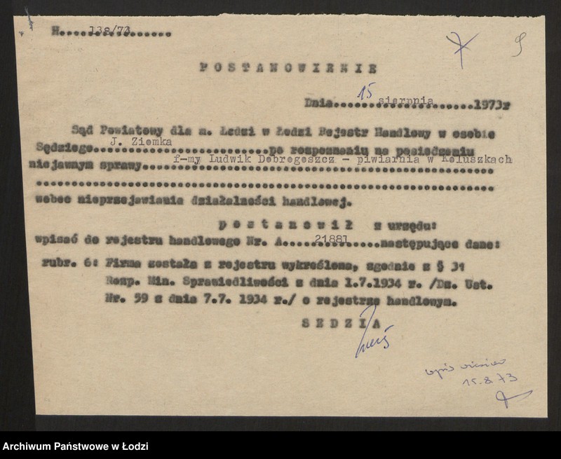 Obraz 12 z jednostki "Ludwik Dobrogoszcz- piwiarnia"