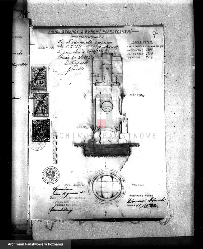Obraz 12 z jednostki "Młyn motorowy E. Sobańskiego w Borku pow. Gostyński nr woj. 80"