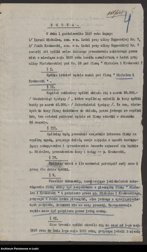 Obraz 7 z jednostki "Michalec i Krakowski- sprzedaż manufaktury"