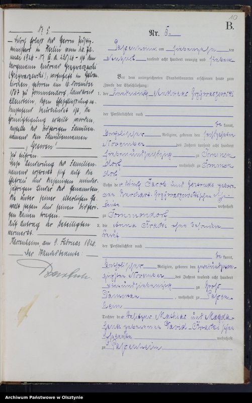 image.from.unit.number "Heiraths-Haupt-Register Nr 1 - 7"