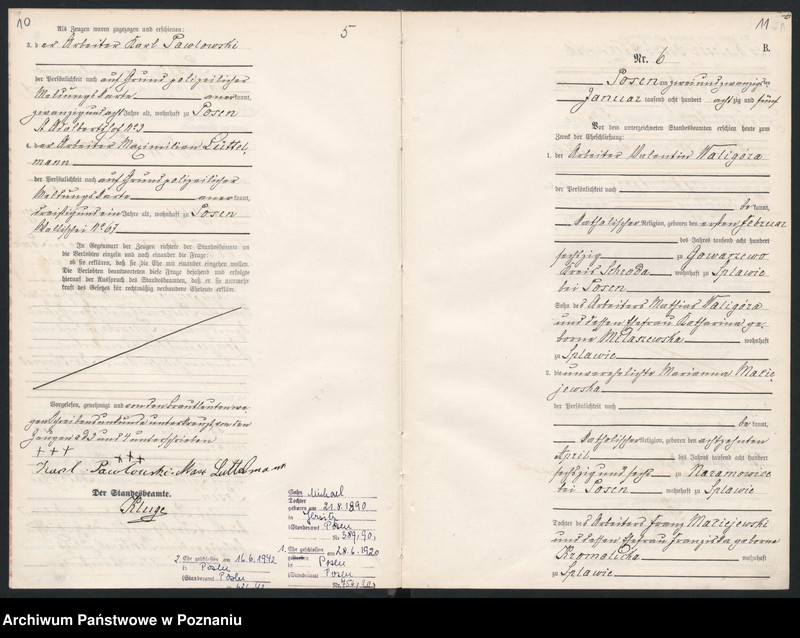 Obraz 8 z jednostki "Księga małżeństw"