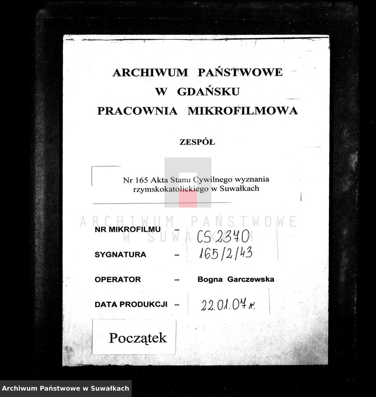 image.from.unit.number "Dokumenty k aktam o braksočetaniu Suvalkskago Rim. Kat. prichoda za 1895 god."