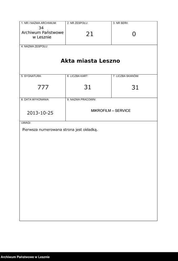 Obraz 1 z jednostki "[Akta miscellanea von Kirchen, Schul, Armen und Kollektensachen]"