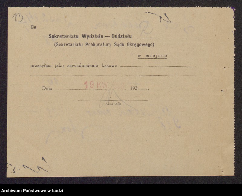 Obraz 15 z jednostki "Dawid Jakobson- wyrób i sprzedaż towarów włókienniczych"