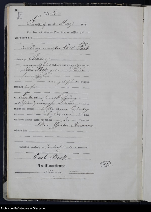 image.from.unit.number "Geburts-Haupt-Register Nr 1 - 147"