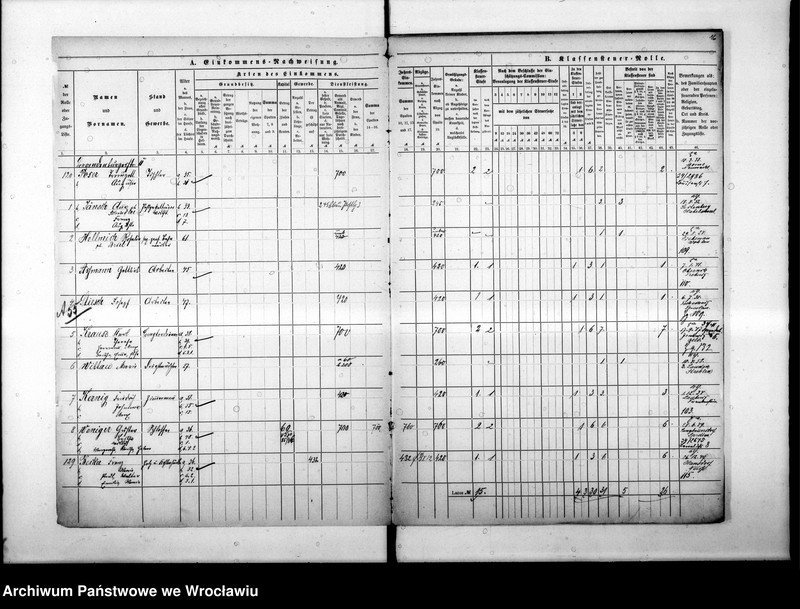 image.from.unit.number "Klassensteuerrolle nebst Eikommens - Nachweisung"