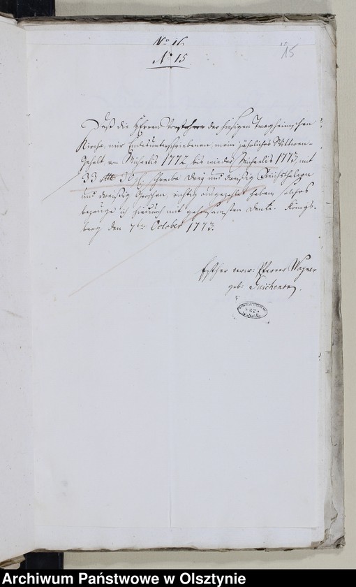 image.from.unit.number "Beläge zur Kirchen-Rechnung"