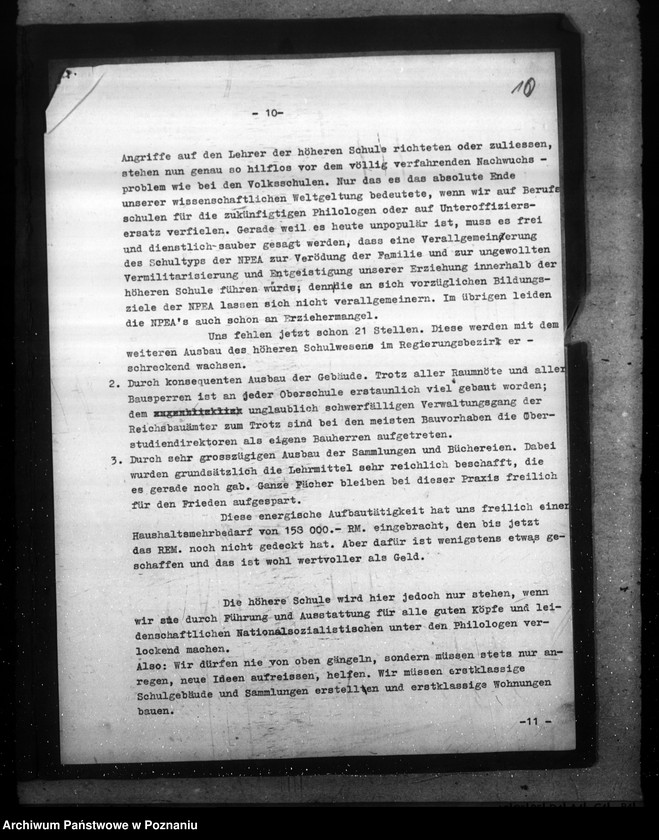 Obraz 14 z jednostki "Sprawozdanie o sytuacji szkół średnich w rejencji łódzkiej"