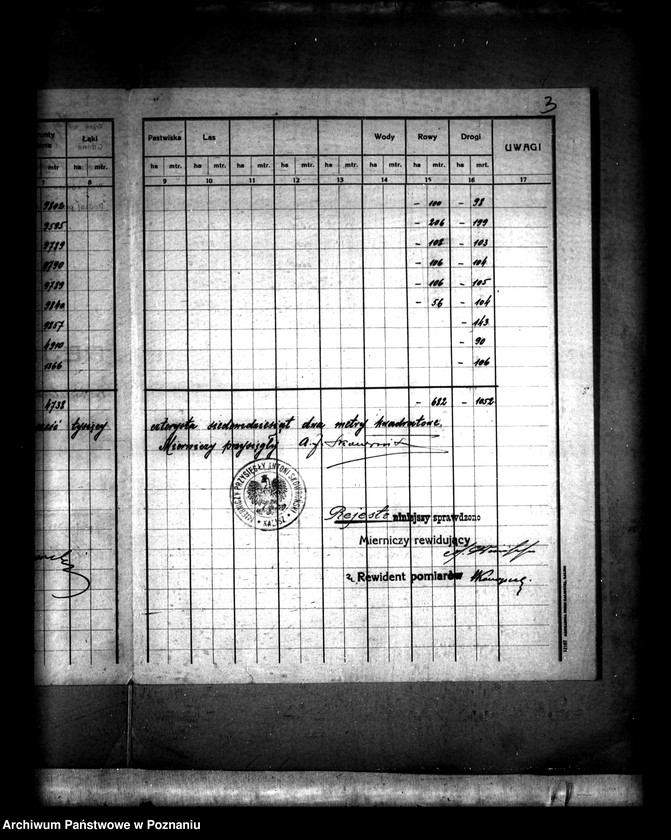 Obraz 7 z jednostki "Rejestr pomiarowy majątku Ląd"