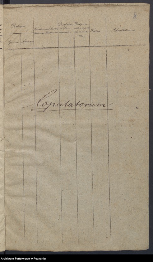 Obraz 7 z jednostki "Duplikat Libris Baptisatorum, Copulatorum et Mortuorum."