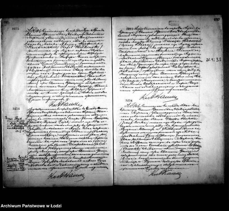 Obraz 20 z jednostki "Akta urodzeń"