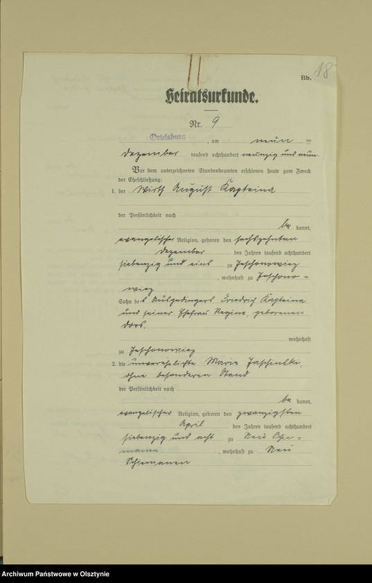 image.from.unit.number "Heiraths-Haupt-Register Nr 1 - 13"