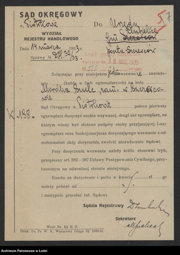 Obraz 9 z jednostki "Mordka Szulc, Michał Łaznowski- drobna sprzedaż desek w tartaku"