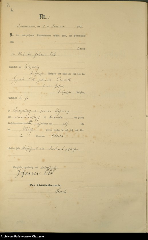 image.from.unit.number "Geburts-Haupt-Register Nr 1 - 72"