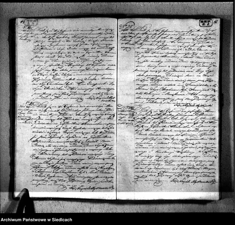 Obraz 10 z jednostki "Akta urodzin, małżeństw, zgonów"