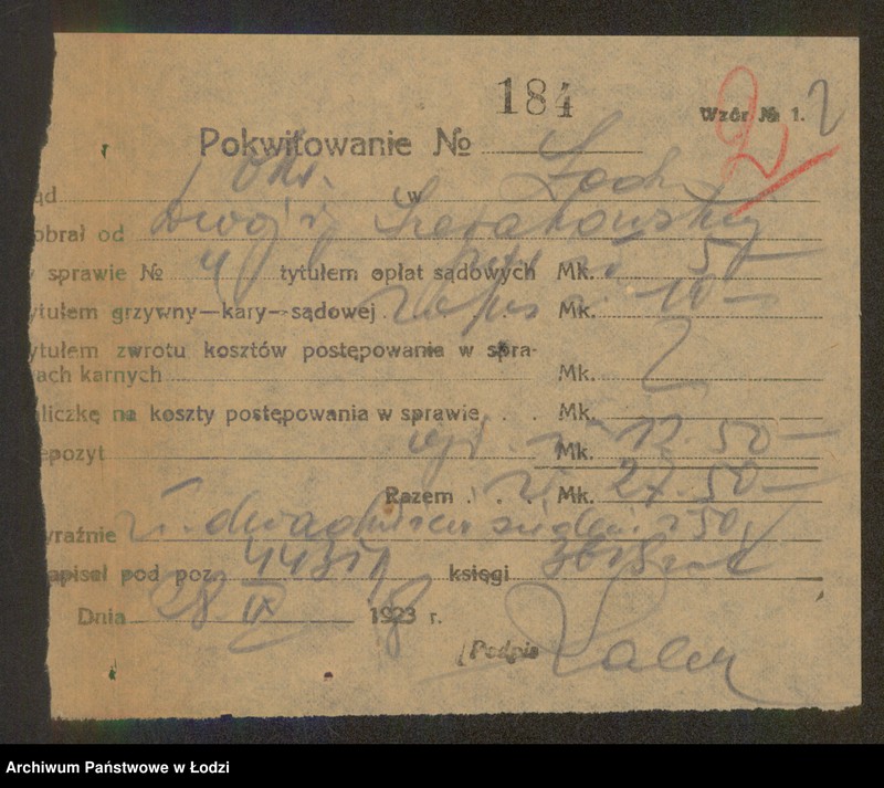 Obraz 4 z jednostki "Fajga Sura Sierakowska- drobna sprzedaż bielizny i fartuchów"