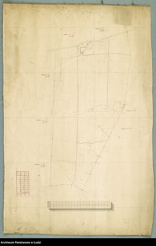 Obraz 2 z jednostki "Plan folwarku Woźniki"