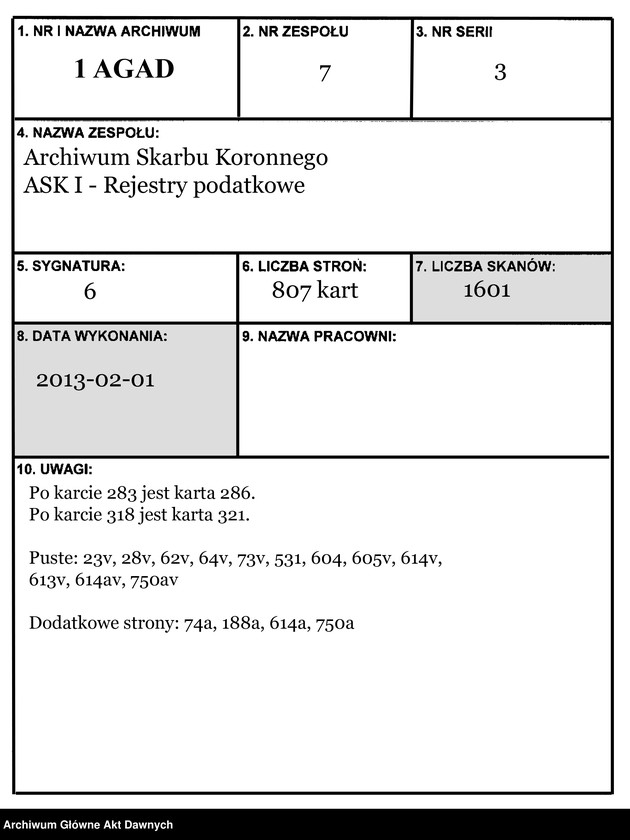 image.from.unit.number "Rejestry poborowe woj. poznańskiego i kaliskiego."