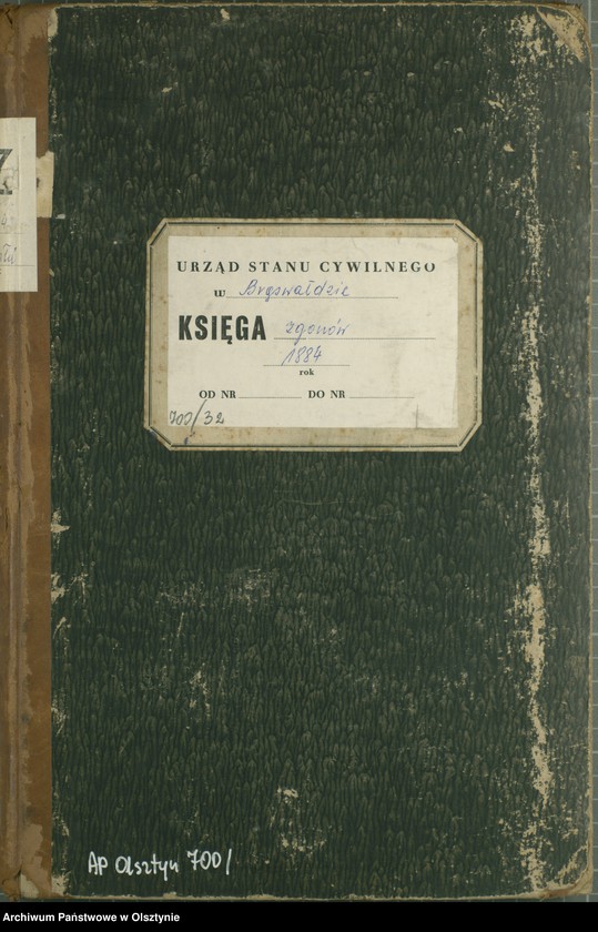 image.from.unit.number "Sterbe-Haupt-Register Nr 1 - 64"