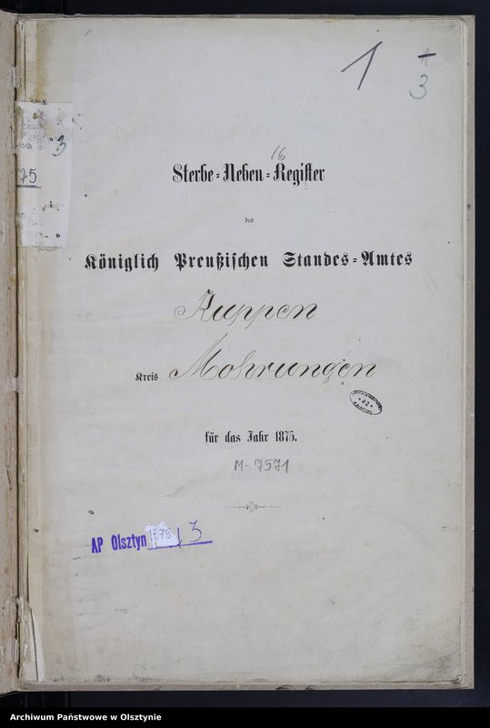 image.from.unit.number "Sterbe-Neben-Register Nr 1 - 32"