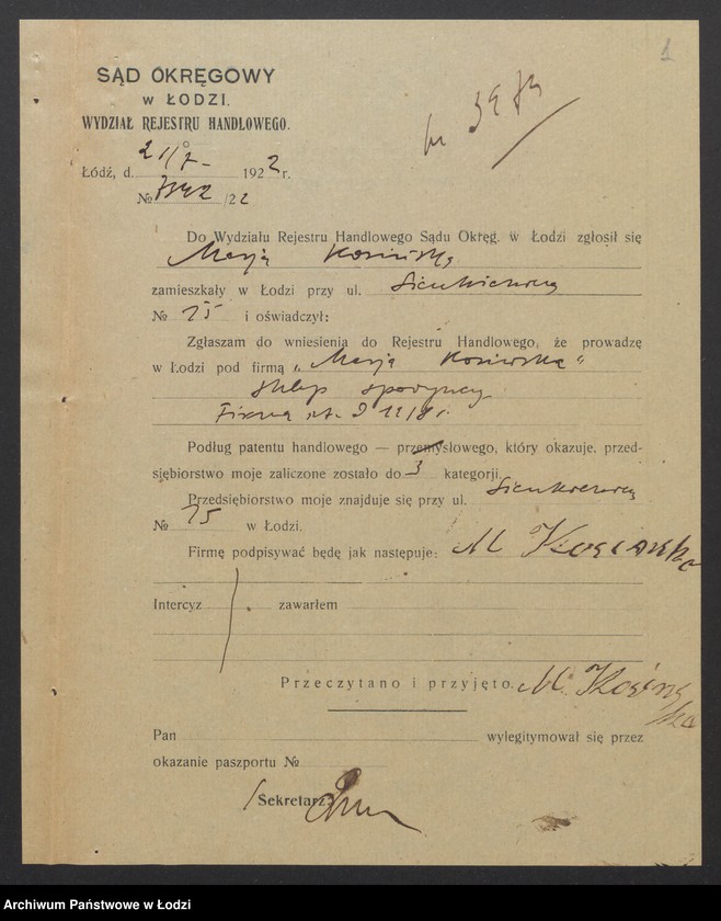 Obraz 3 z jednostki "Marja Kosińska – sklep spożywczy"