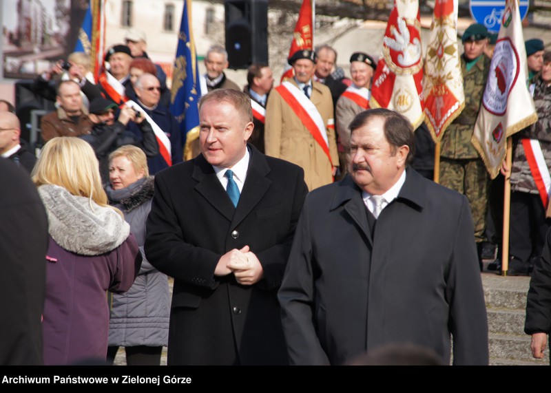 Obraz 20 z jednostki "Odsłonięcia pomnika "Żołnierzy Wyklętych" w Zielonej Górze"